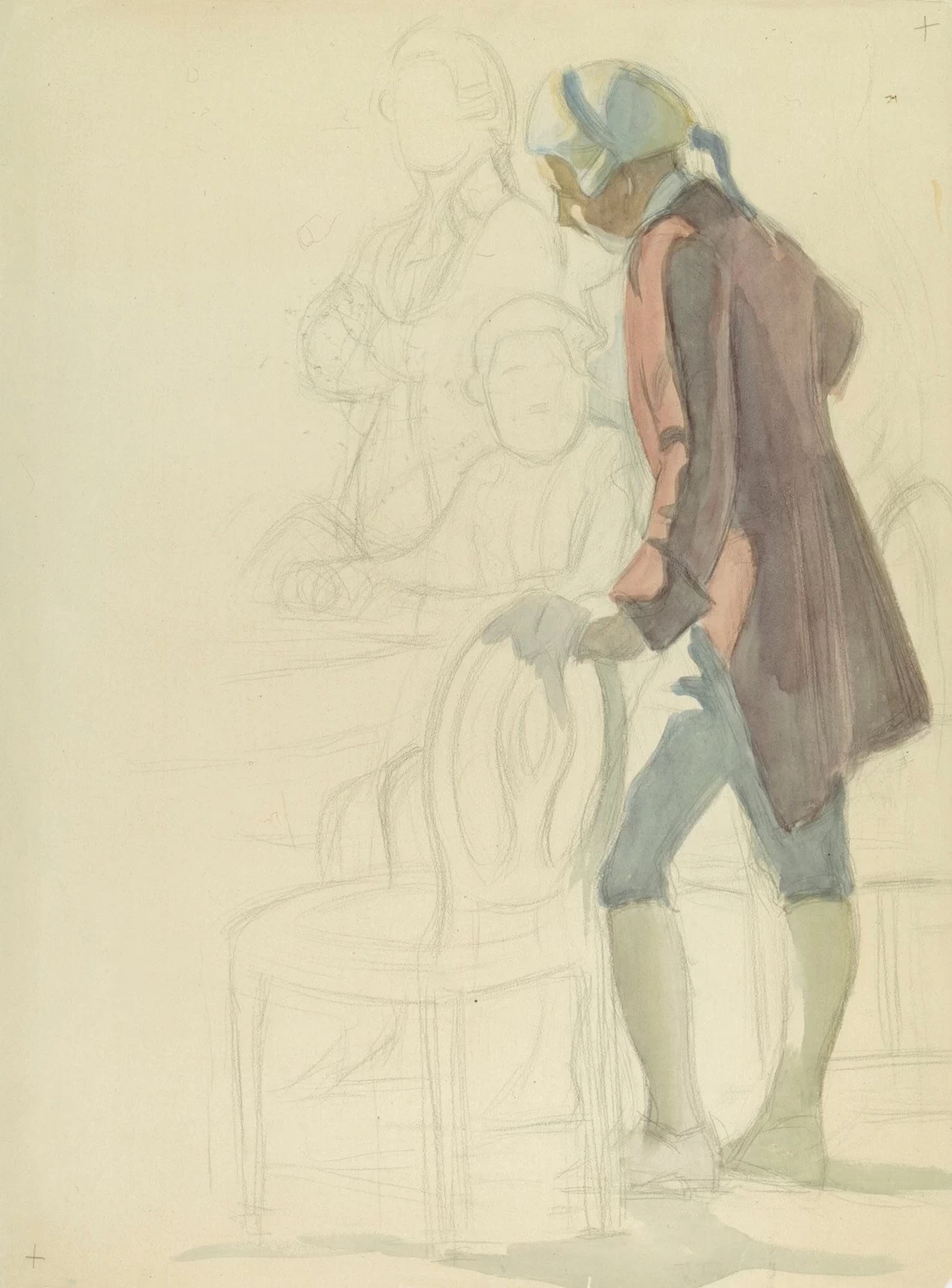 Eero Järnefelt - 121, Studio di figure, Finnish National Gallery, Helsinki